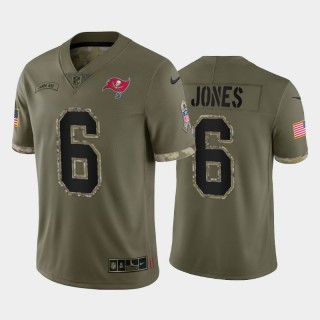 Tampa Bay Buccaneers Julio Jones 2022 Salute To Service Limited Jersey - Olive