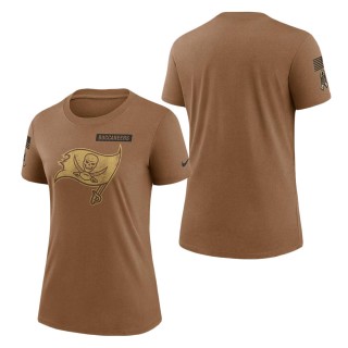 2023 Salute To Service Veterans Buccaneers Brown Legend Women's T-Shirt