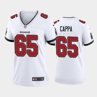 Women's Alex Cappa Tampa Bay Buccaneers White Game Jersey