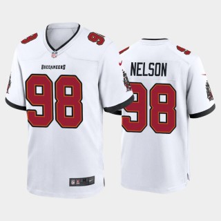 Anthony Nelson Tampa Bay Buccaneers Game Jersey - White