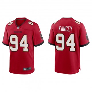 Calijah Kancey Red 2023 NFL Draft Game Jersey