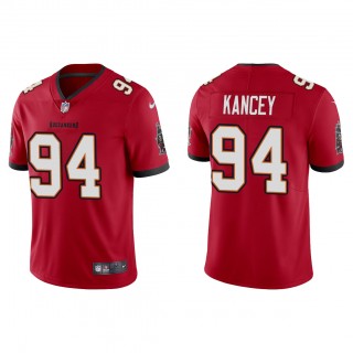Calijah Kancey Red 2023 NFL Draft Vapor Limited Jersey
