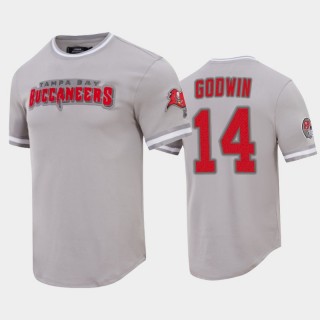 Tampa Bay Buccaneers Chris Godwin Gray Classic Chenille Team Logo T-Shirt