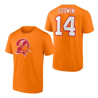 Men's Tampa Bay Buccaneers Chris Godwin Orange Throwback Player Icon Name & Number T-Shirt