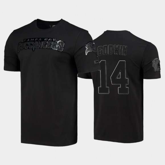 Buccaneers Chris Godwin Black Team Logo Pro Team T-Shirt