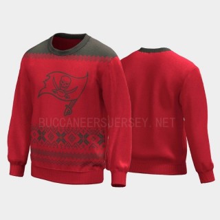 Tampa Bay Buccaneers Christmas Gifts Red Team Logo Sweater