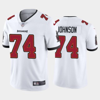 Tampa Bay Buccaneers Fred Johnson Vapor Limited White Jersey