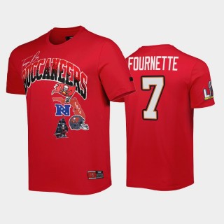 Men's Leonard Fournette #7 Tampa Bay Buccaneers Red Hometown Collection T-Shirt