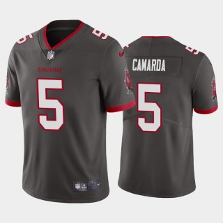 Jake Camarda #5 Buccaneers Pewter 2022 NFL Draft Vapor Limited Jersey