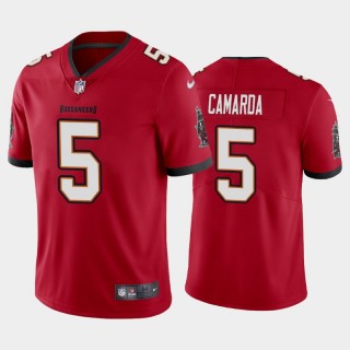 Jake Camarda #5 Buccaneers Red 2022 NFL Draft Vapor Limited Jersey