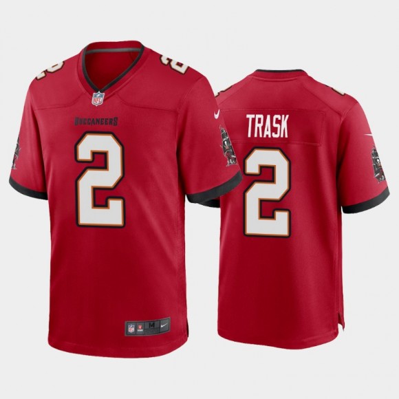 Kyle Trask Tampa Bay Buccaneers Red 2021 NFL Draft Game Jersey