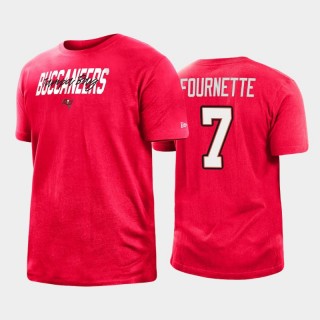 Tampa Bay Buccaneers Leonard Fournette Red 2022 NFL Draft T-Shirt