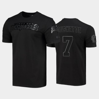Buccaneers Leonard Fournette Black Team Logo Pro Team T-Shirt