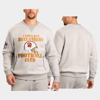 Buccaneers Throwback Gray Locker Room End Zone Sweatshirt