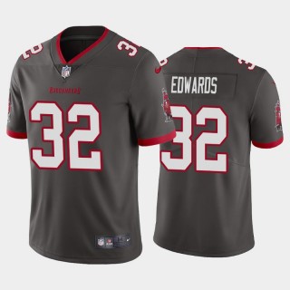 Buccaneers #32 Mike Edwards Pewter Vapor Limited Jersey