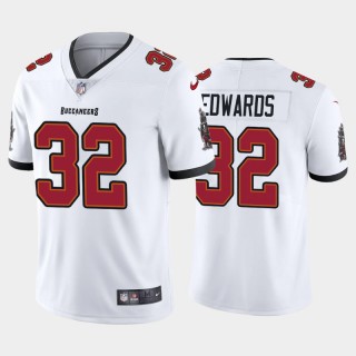 Buccaneers #32 Mike Edwards White Vapor Limited Jersey