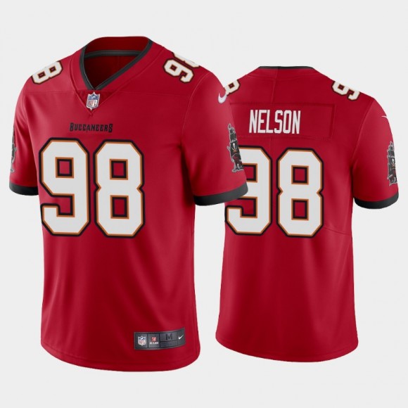 Anthony Nelson Tampa Bay Buccaneers Red Vapor Limited Jersey