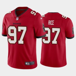 Simeon Rice Tampa Bay Buccaneers Red Vapor Limited Retired Player Jersey