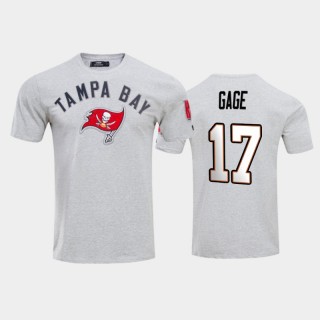 Tampa Bay Buccaneers Russell Gage Gray Team Logo T-Shirt