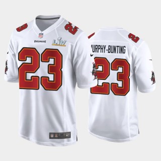 Tampa Bay Buccaneers Sean Murphy-Bunting White Super Bowl LV Game Fashion Jersey