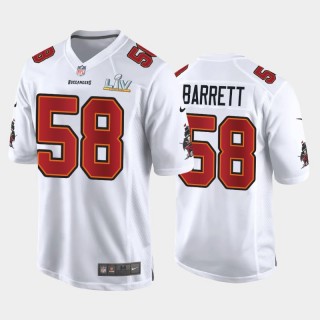 Tampa Bay Buccaneers Shaquil Barrett White Super Bowl LV Game Fashion Jersey