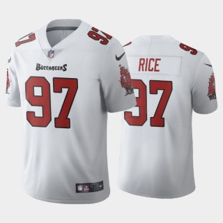 Tampa Bay Buccaneers Simeon Rice White Vapor Limited Retired Player Away Jersey