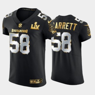 Buccaneers Shaquil Barrett Black Super Bowl LV Golden Edition Elite Jersey