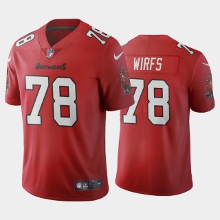 Tampa Bay Buccaneers Tristan Wirfs Red Vapor Limited Home Jersey