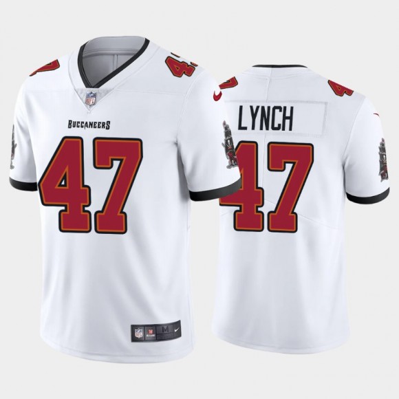 John Lynch Tampa Bay Buccaneers White Vapor Limited Retired Player Jersey