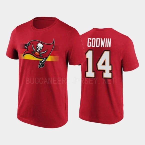 Tampa Bay Buccaneers Chris Godwin 2022 Munich Games Hometown T-Shirt - Red