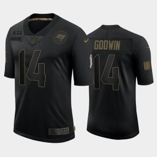 Chris Godwin Tampa Bay Buccaneers 2020 Salute to Service Limited Jersey - Black