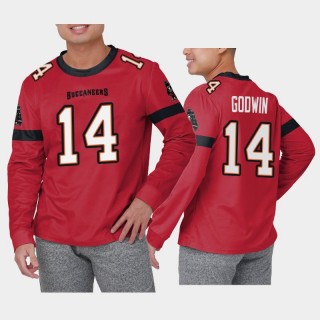 Tampa Bay Buccaneers Chris Godwin Game Day Name Number Long Sleeve T-Shirt - Red