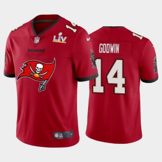 Chris Godwin Buccaneers Red Super Bowl LV Champions Primary Logo Vapor Limited Jersey