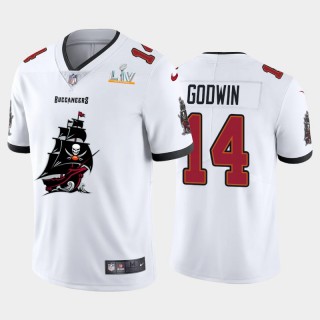Chris Godwin Buccaneers White Super Bowl LV Champions Vapor Limited Jersey