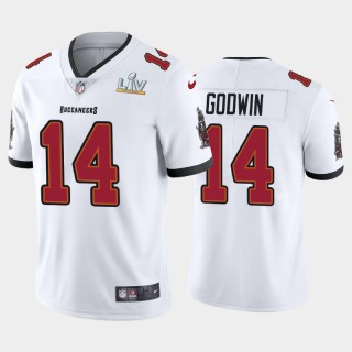 Chris Godwin Tampa Bay Buccaneers White Super Bowl LV Vapor Limited Jersey