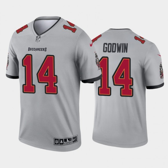 Tampa Bay Buccaneers Chris Godwin 2021 Inverted Legend Jersey - Gray
