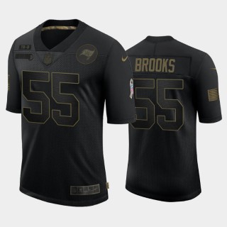 Derrick Brooks Tampa Bay Buccaneers 2020 Salute to Service Retired Player Limited Jersey - Black