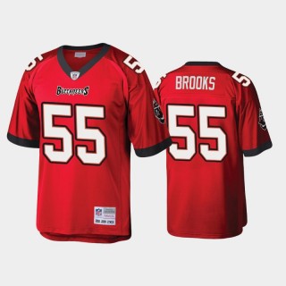 Tampa Bay Buccaneers NO. 55 Derrick Brooks Red Legacy Replica Retired Player Jersey