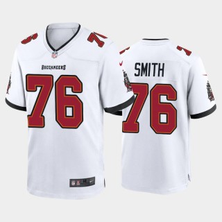 Buccaneers #76 Donovan Smith Game Jersey - White