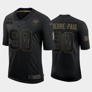 Jason Pierre-Paul Tampa Bay Buccaneers 2020 Salute to Service Limited Jersey - Black