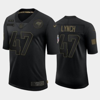 John Lynch Tampa Bay Buccaneers 2020 Salute to Service Retired Player Limited Jersey - Black