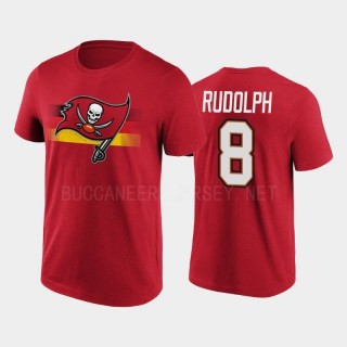 Tampa Bay Buccaneers Kyle Rudolph 2022 Munich Games Hometown T-Shirt - Red