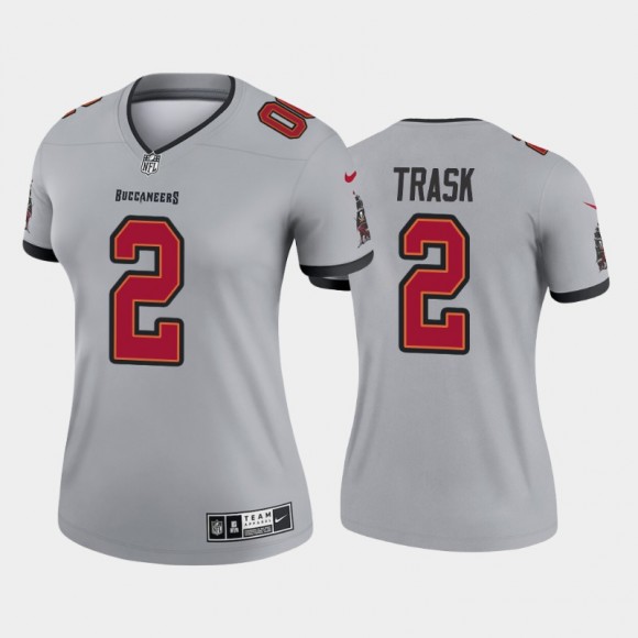 Women's Kyle Trask Tampa Bay Buccaneers 2021 Inverted Legend Jersey - Gray