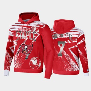 Tampa Bay Buccaneers Leonard Fournette Red All Over Print Pullover Hoodie