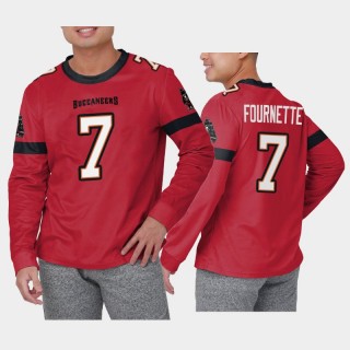 Tampa Bay Buccaneers Leonard Fournette Game Day Name Number Long Sleeve T-Shirt - Red