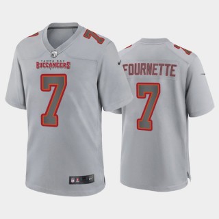 Tampa Bay Buccaneers #7 Leonard Fournette Gray Atmosphere Game Jersey