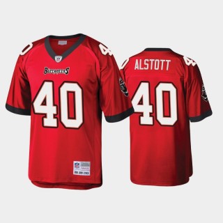 Tampa Bay Buccaneers NO. 40 Mike Alstott Red Legacy Replica Retired Player Jersey