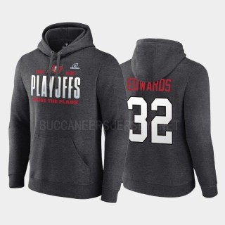 Mike Edwards Tampa Bay Buccaneers Charcoal 2022 NFL Playoffs Our Time Hoodie