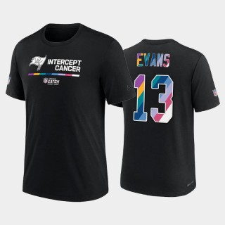 Men's Mike Evans Buccaneers Black 2022 NFL Crucial Catch Performance T-Shirt