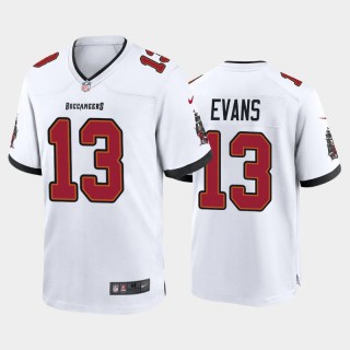 Buccaneers #13 Mike Evans Game Jersey - White